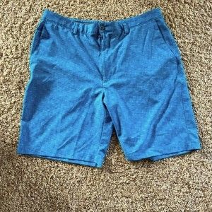 Men’s PGA Tour Golf Shorts Blue 38